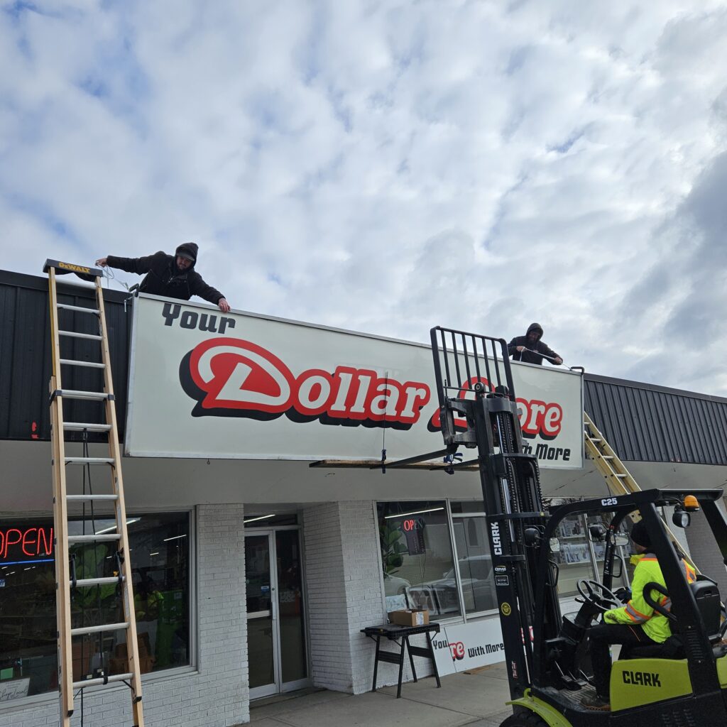 Dollar Store Sign